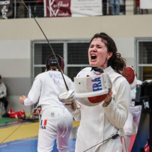 thais naucelle jardel, team ene escrime caen, a terminé 10e du circuit européen U23 de Colmar (3)